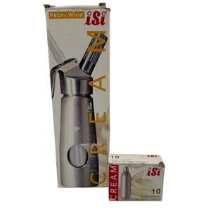 ISI Cream Profi Whip Stainless Steel Whipped Cream Dispenser